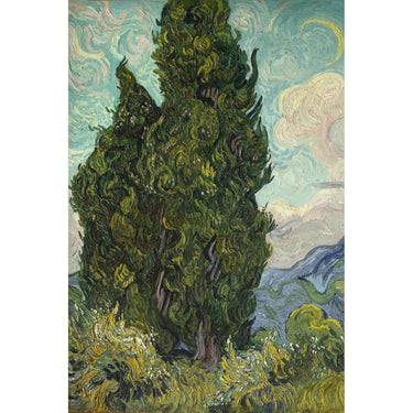 Van Gogh Canvas of Trees